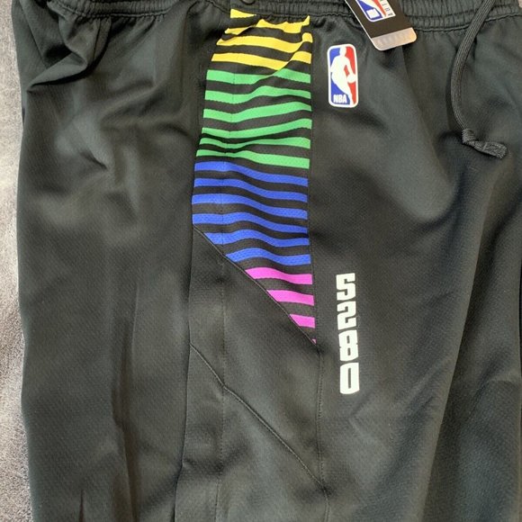 NWT Nike NBA Denver Nuggets City Edition Warm Up Pants Size XXL RARE! - Picture 4 of 7